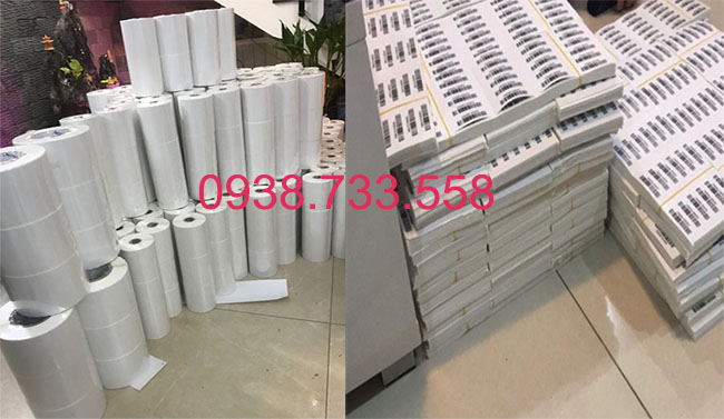 Xưởng sản xuất giấy in mã vạch Quận Bình Tân