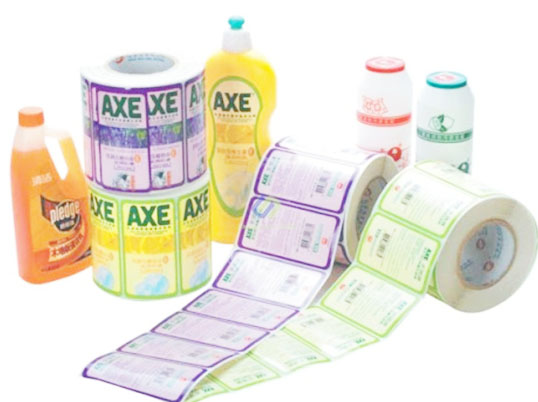 Giấy in tem nhãn nhựa PVC được sử dụng rộng rãi