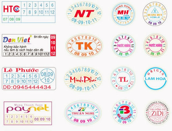 Ứng dụng đa dạng của in tem decal giấy trong các lĩnh vực